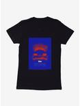 Back To The Future DeLorean Neon Shadow Womens T-Shirt, BLACK, hi-res