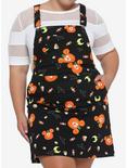 Disney Mickey Mouse Halloween Pumpkin Treats Skirtall Plus Size, BLACK, hi-res