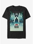 Star Wars Episode V: The Empire Strikes Back 40th Anniversary Poster T-Shirt, BLACK, hi-res