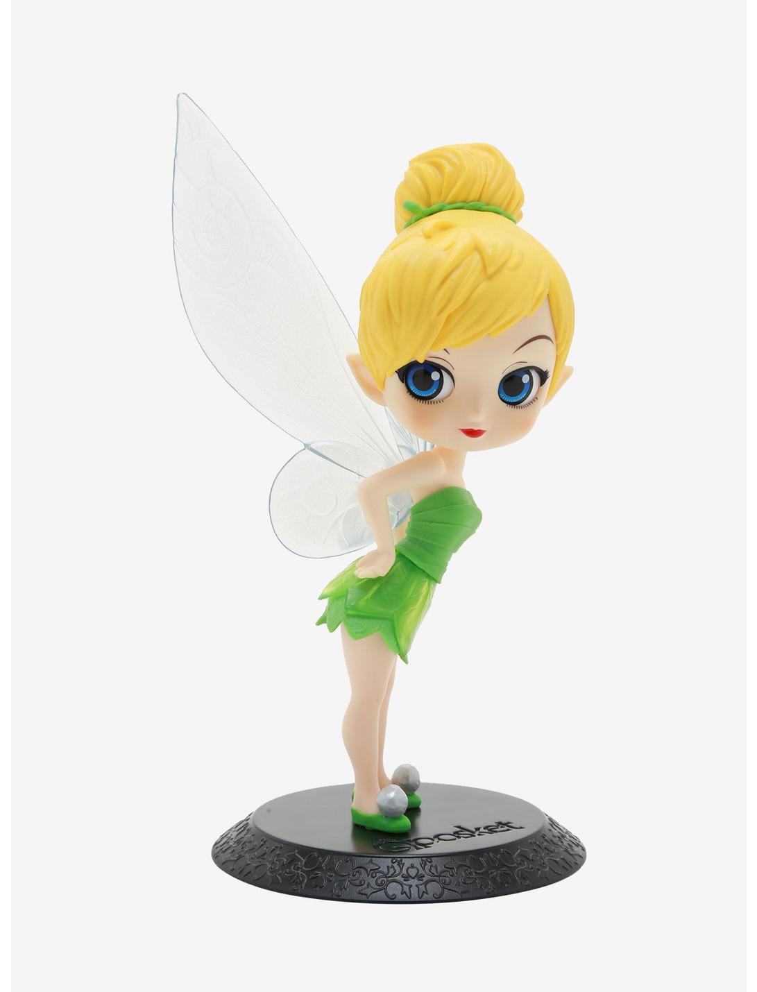 Banpresto Disney Peter Pan Q Posket Tinker Bell (Leaf Dress Ver. A) Figure, , hi-res