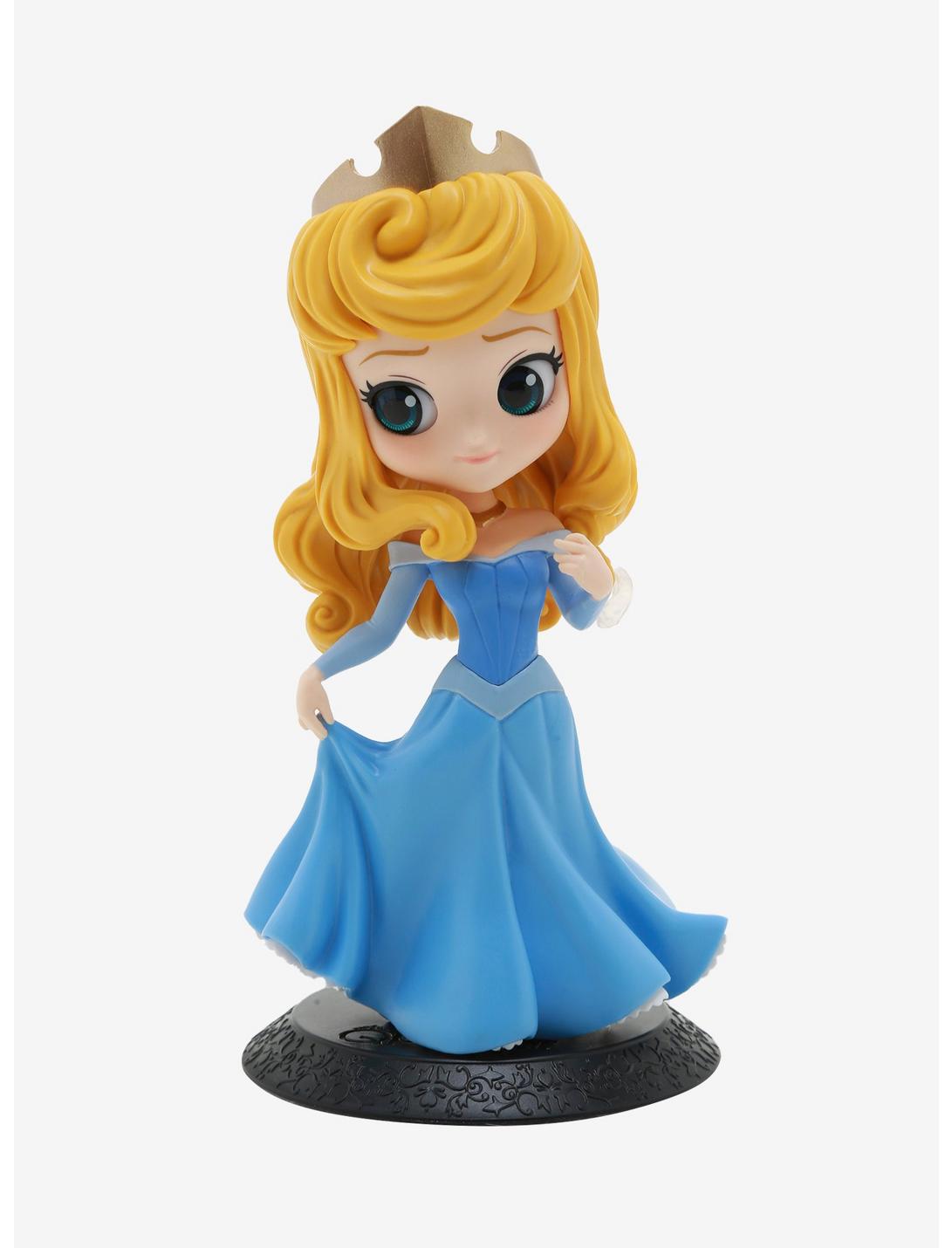 Banpresto Disney Sleeping Beauty Q Posket Princess Aurora (Blue Dress) Figure, , hi-res