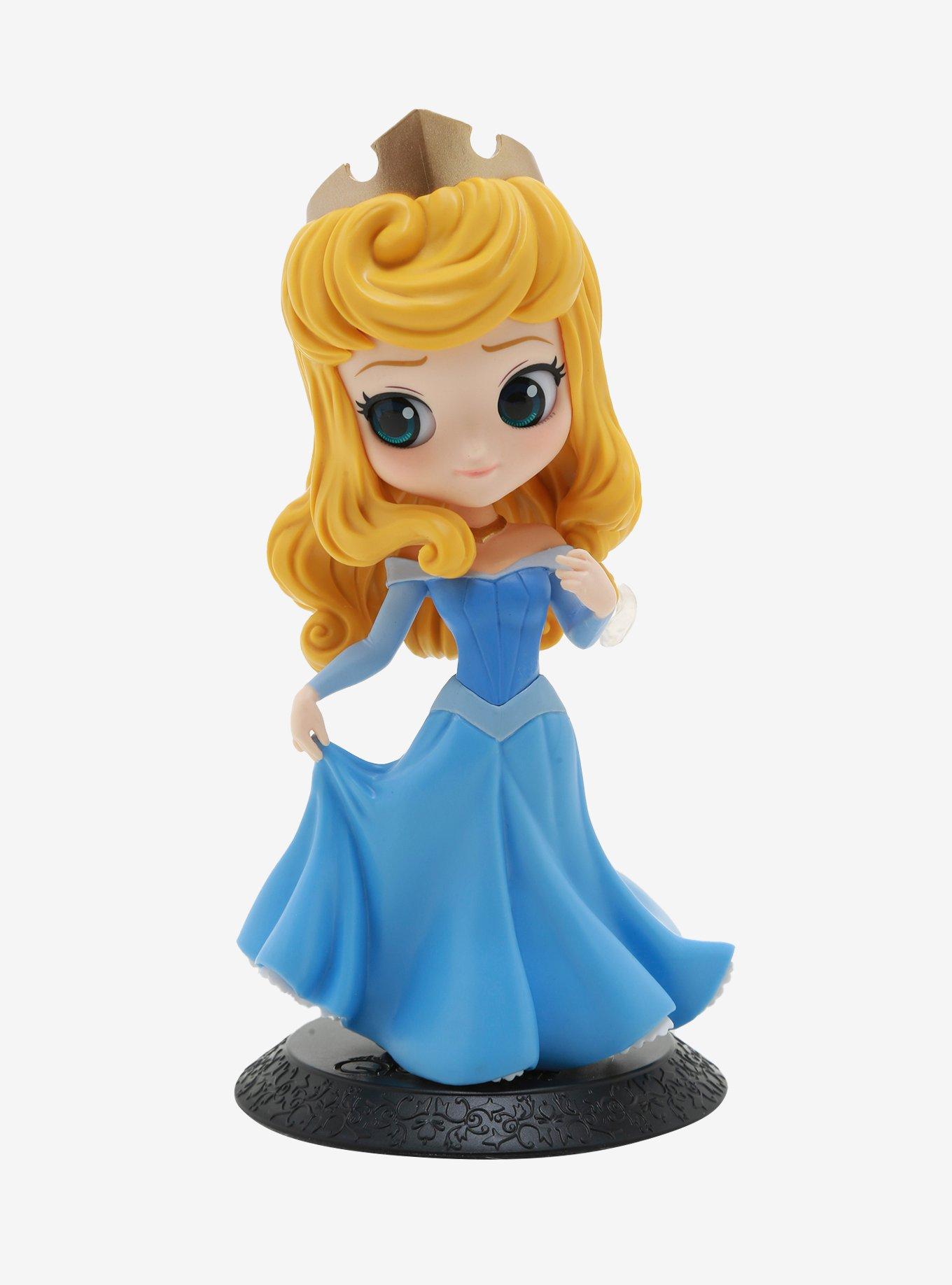 Banpresto Disney Sleeping Beauty Q Posket Princess Aurora (Blue Dress) Figure, , hi-res