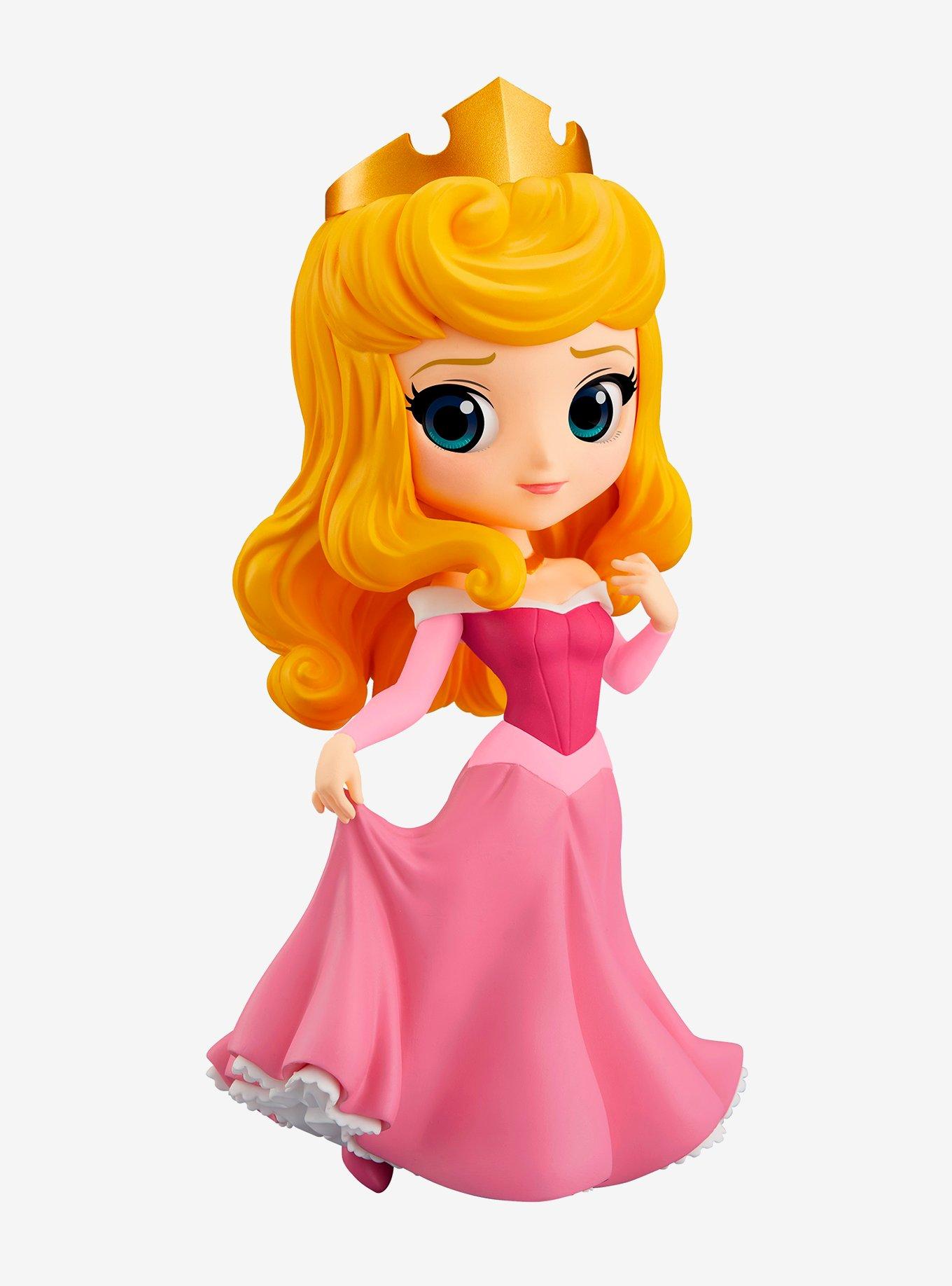Banpresto Disney Sleeping Beauty Q Posket Princess Aurora (Pink Dress) Figure, , hi-res