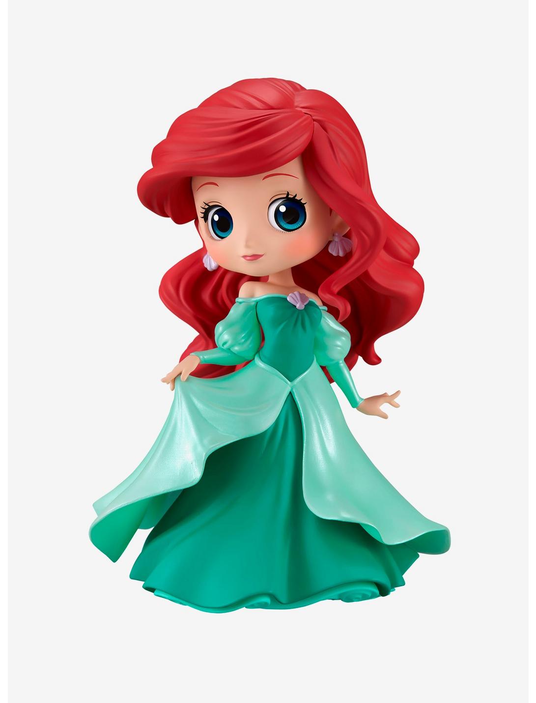 Banpresto Disney The Little Mermaid Q Posket Ariel Princess Dress (Color A) Figure, , hi-res