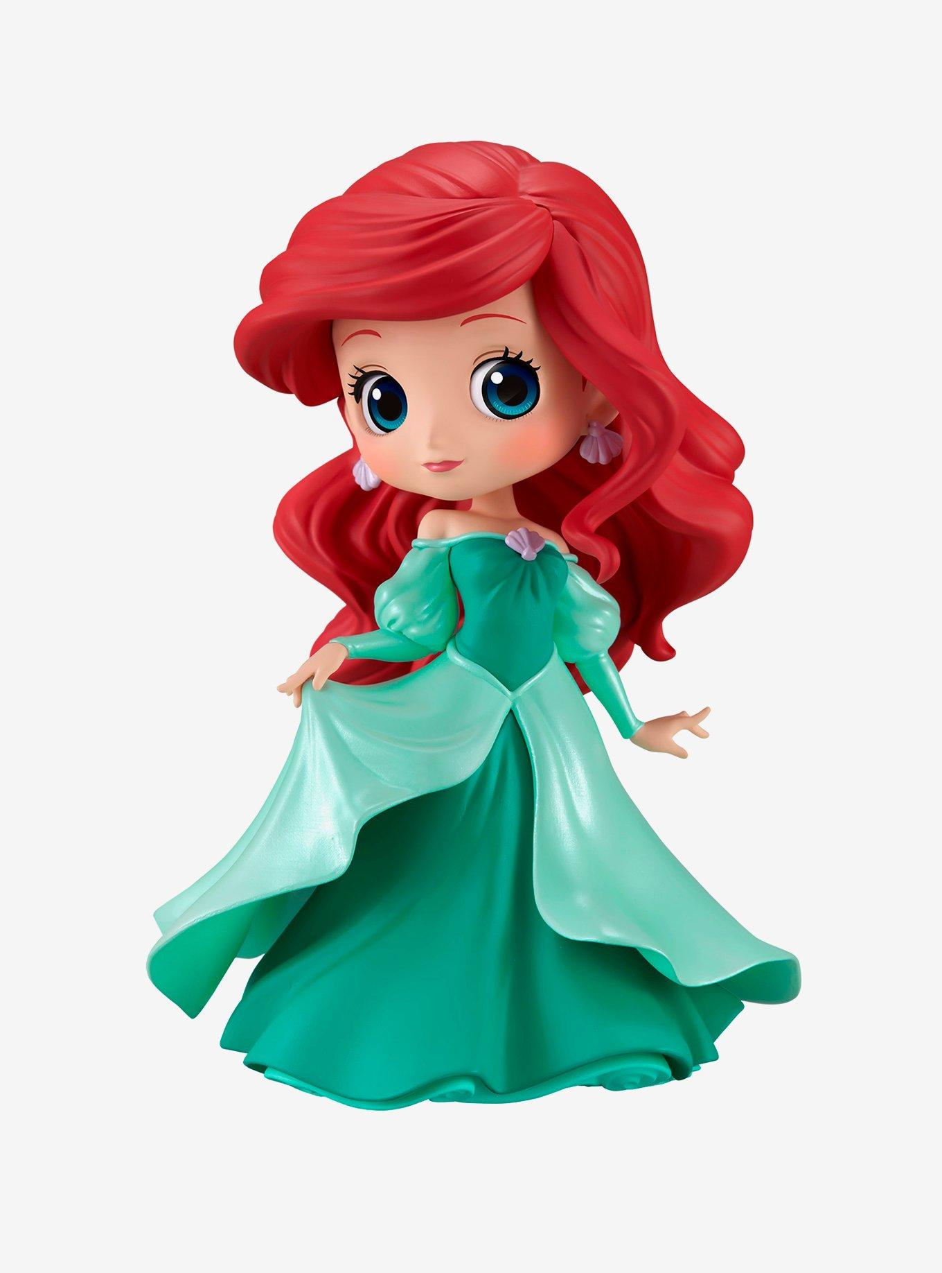 Banpresto Disney The Little Mermaid Q Posket Ariel Princess Dress (Color A) Figure, , hi-res