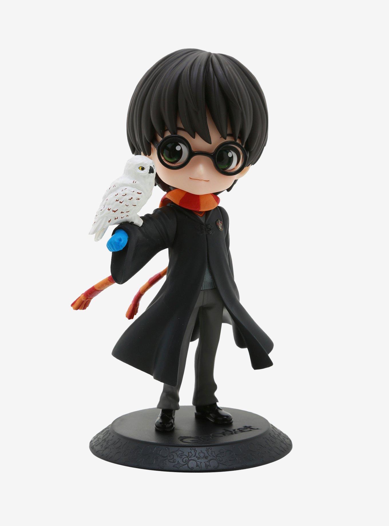 Banpresto Harry Potter Q Posket Harry Potter With Hedwig (Normal Color Ver.) Figure, , hi-res