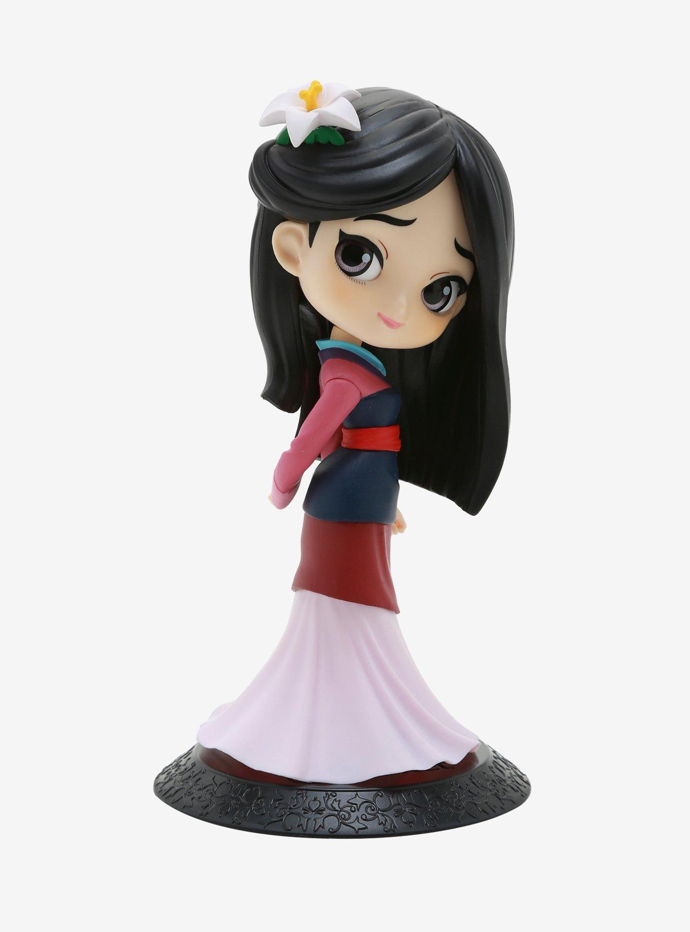 Banpresto Disney Mulan Q Posket Mulan (Normal Color Ver.) Figure, , hi-res
