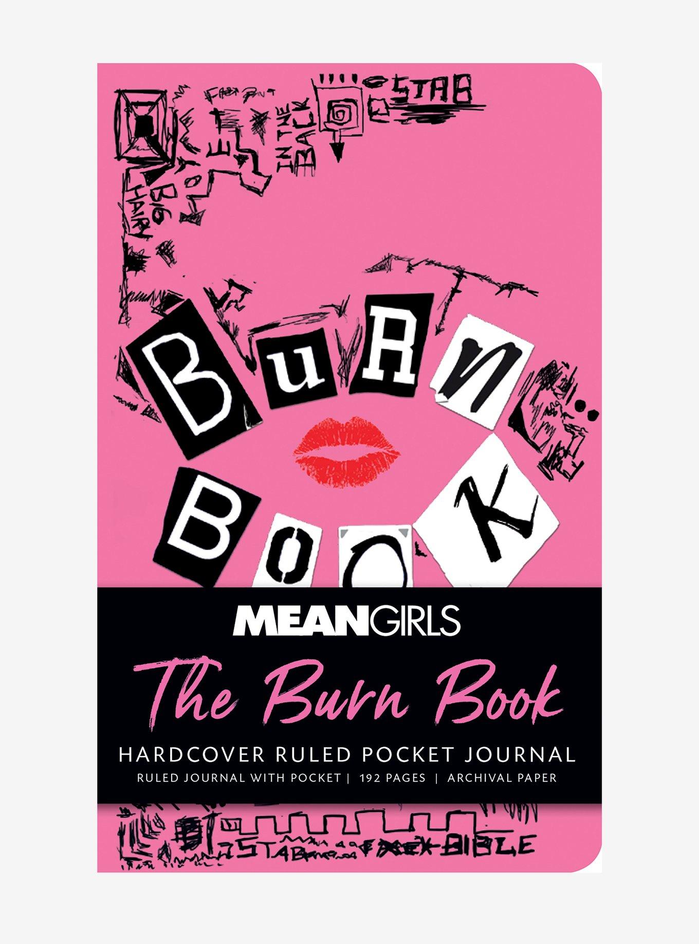 Burn Book Sticker | Mean Girls Burn Book Vinyl Sticker | Mean Girls Movie  Stickers