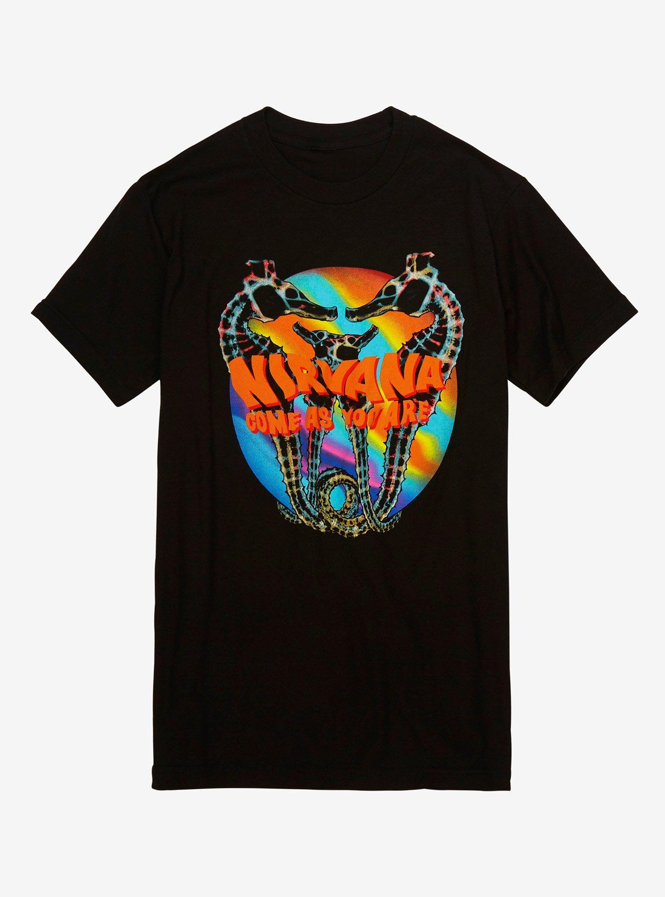 Nirvana seahorse outlet shirt