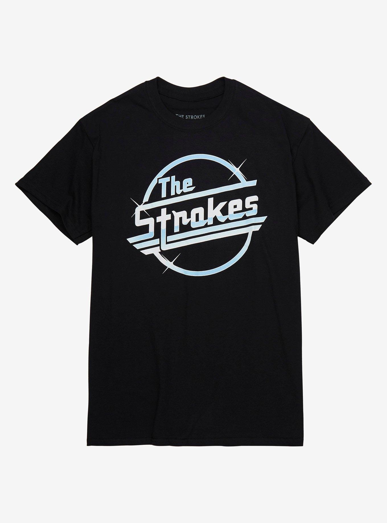 The Strokes Logo T-Shirt, BLACK, hi-res