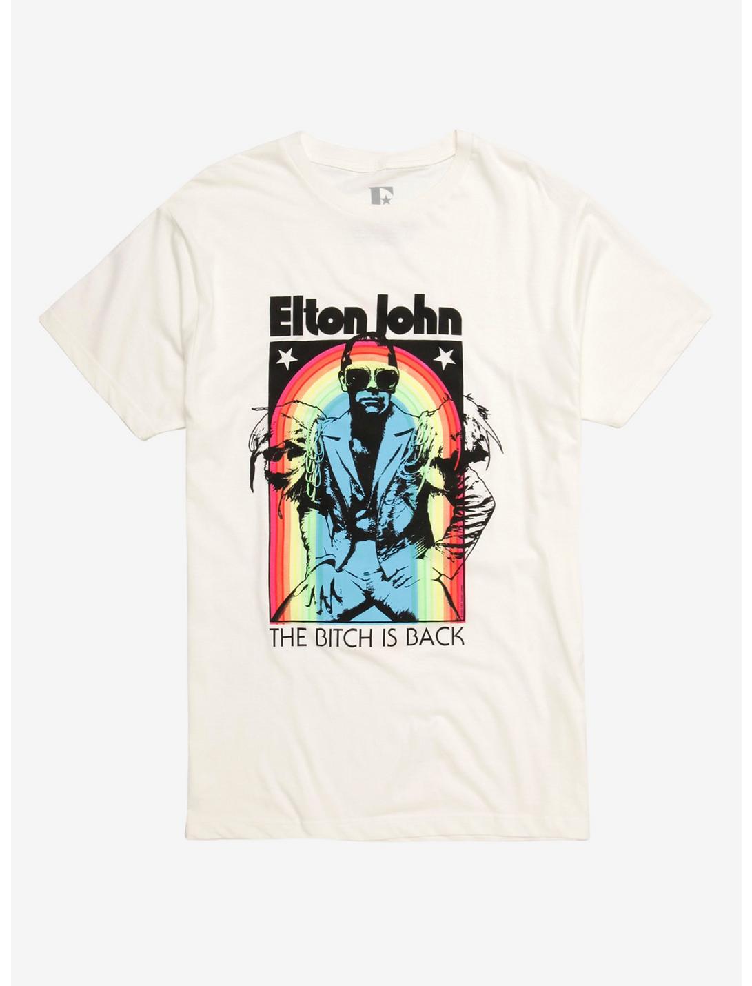 Elton John The Bitch Is Back T-Shirt, , hi-res