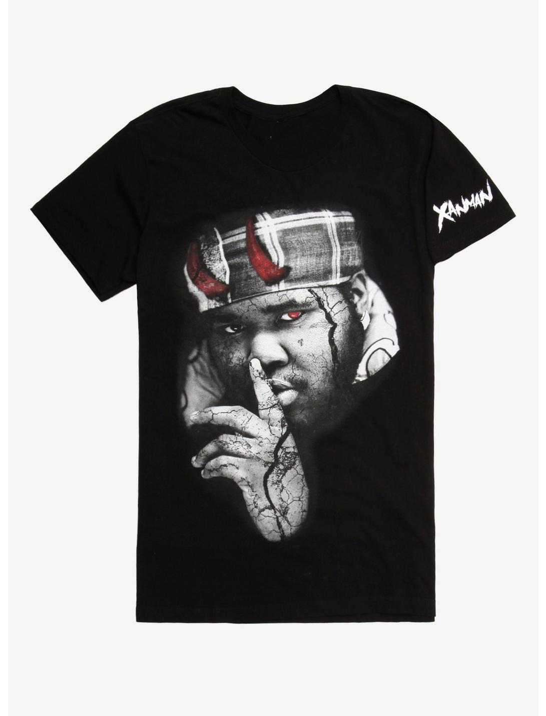Xanman I'm A Bad Person Album Art T-Shirt, BLACK, hi-res