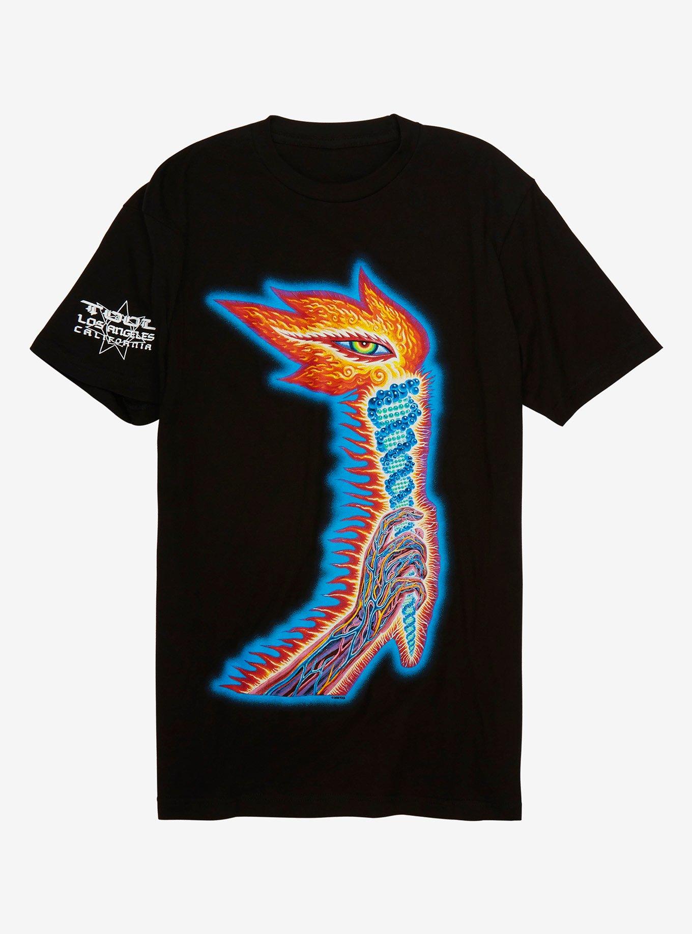 Tool Eye Torch T-Shirt, BLACK, hi-res