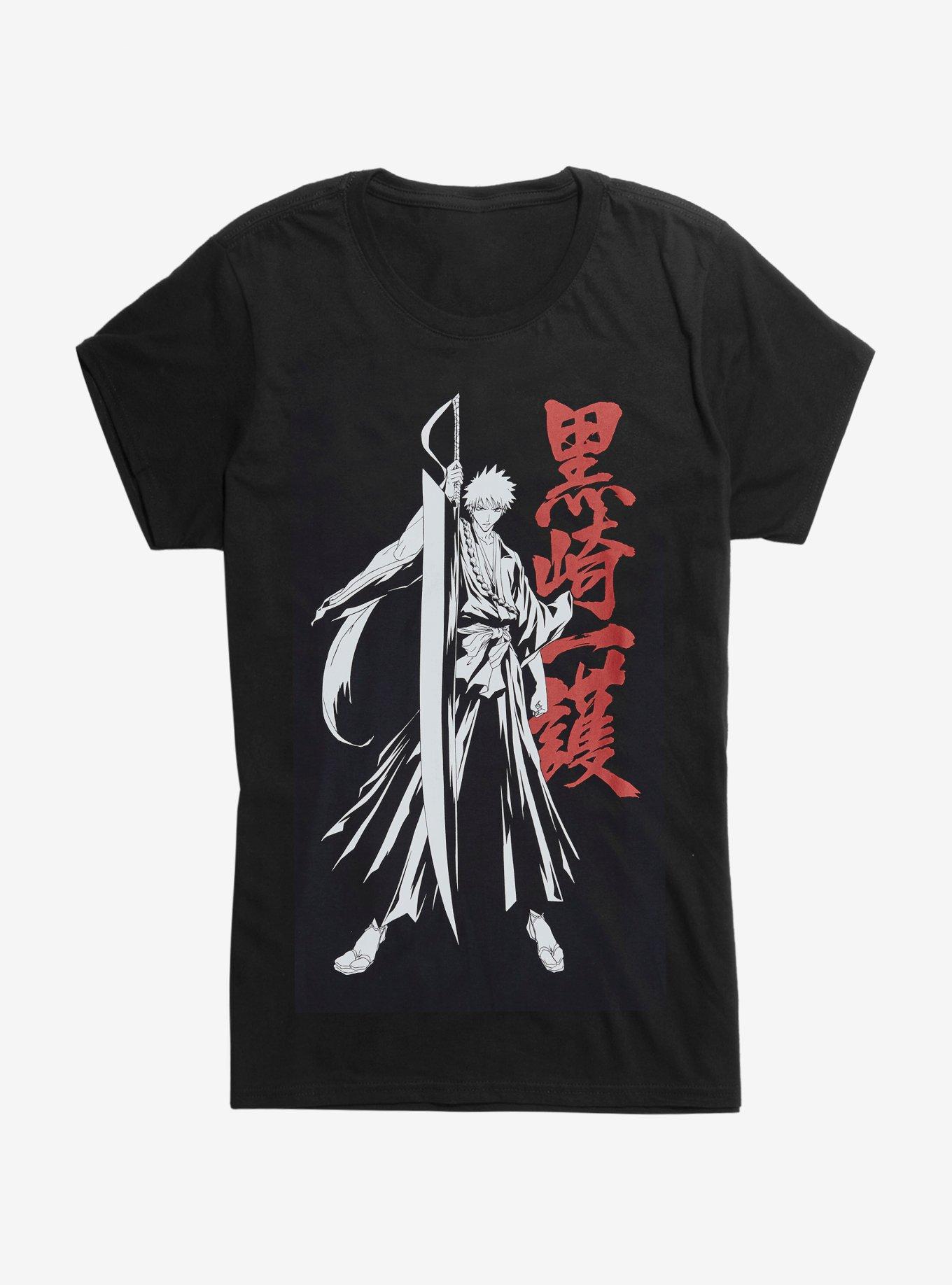 Bleach Ichigo White & Red Girls T-Shirt, MULTI, hi-res