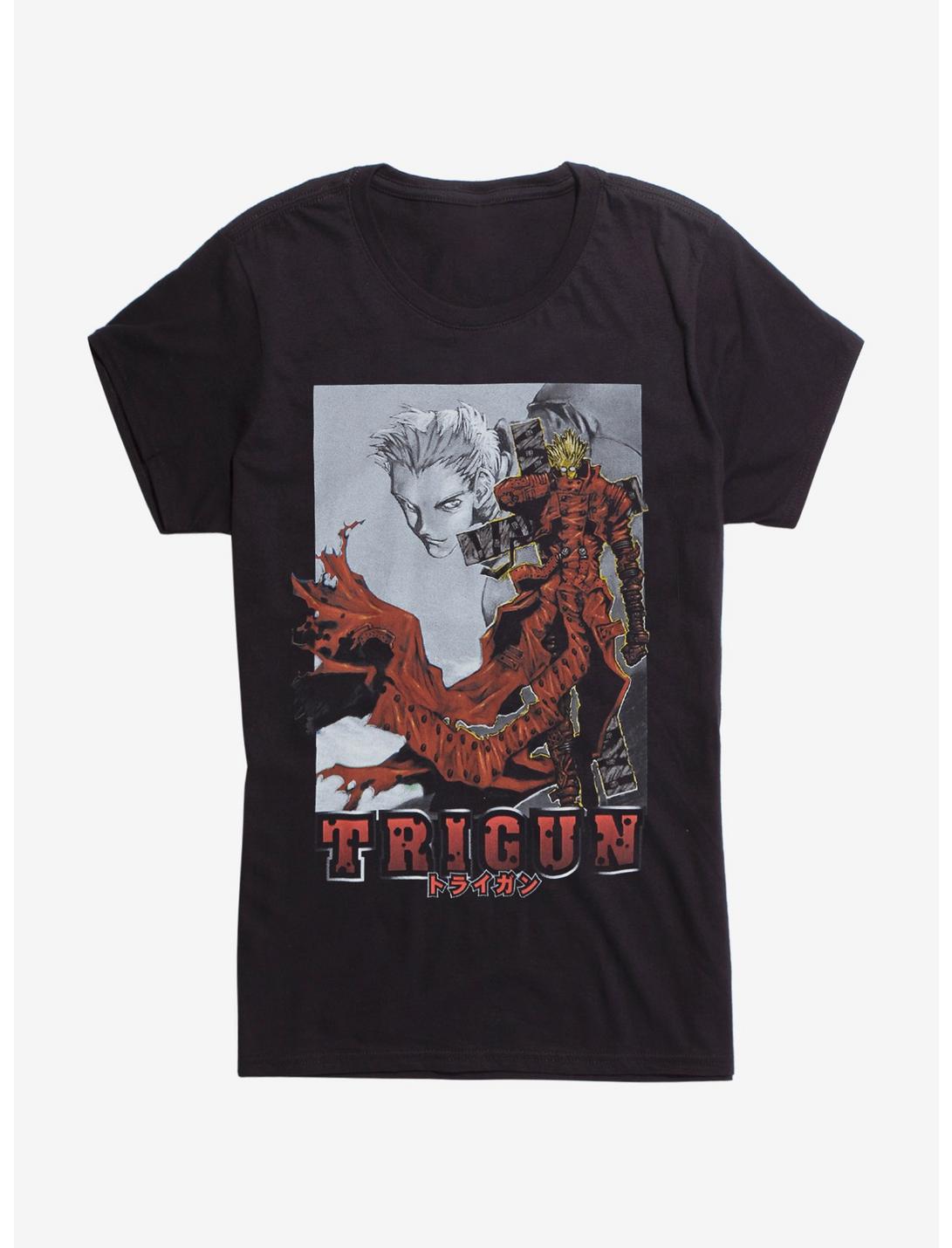 Trigun Vash & Knives Girls T-Shirt, MULTI, hi-res