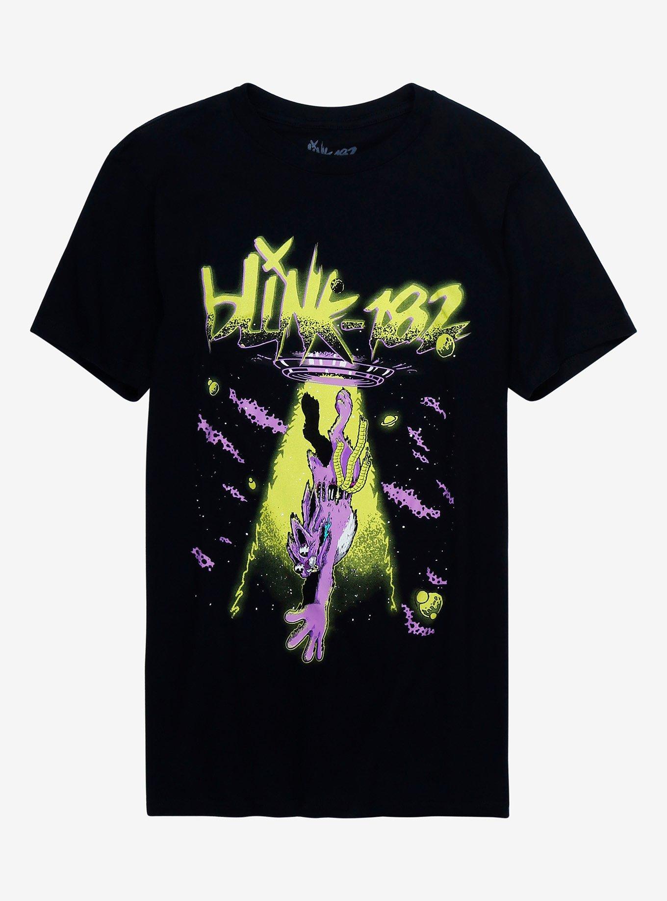 Blink-182 Aliens Exist T-Shirt, BLACK, hi-res