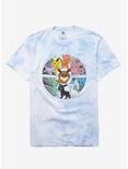 Pokemon Eeveelutions Pokeball Tie-Dye Girls T-Shirt, MULTI, hi-res