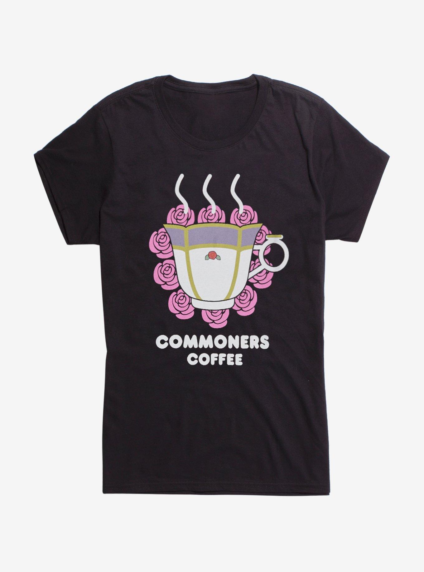 Ouran High School Host Club Commoner's Coffee Girls T-Shirt, MULTI, hi-res