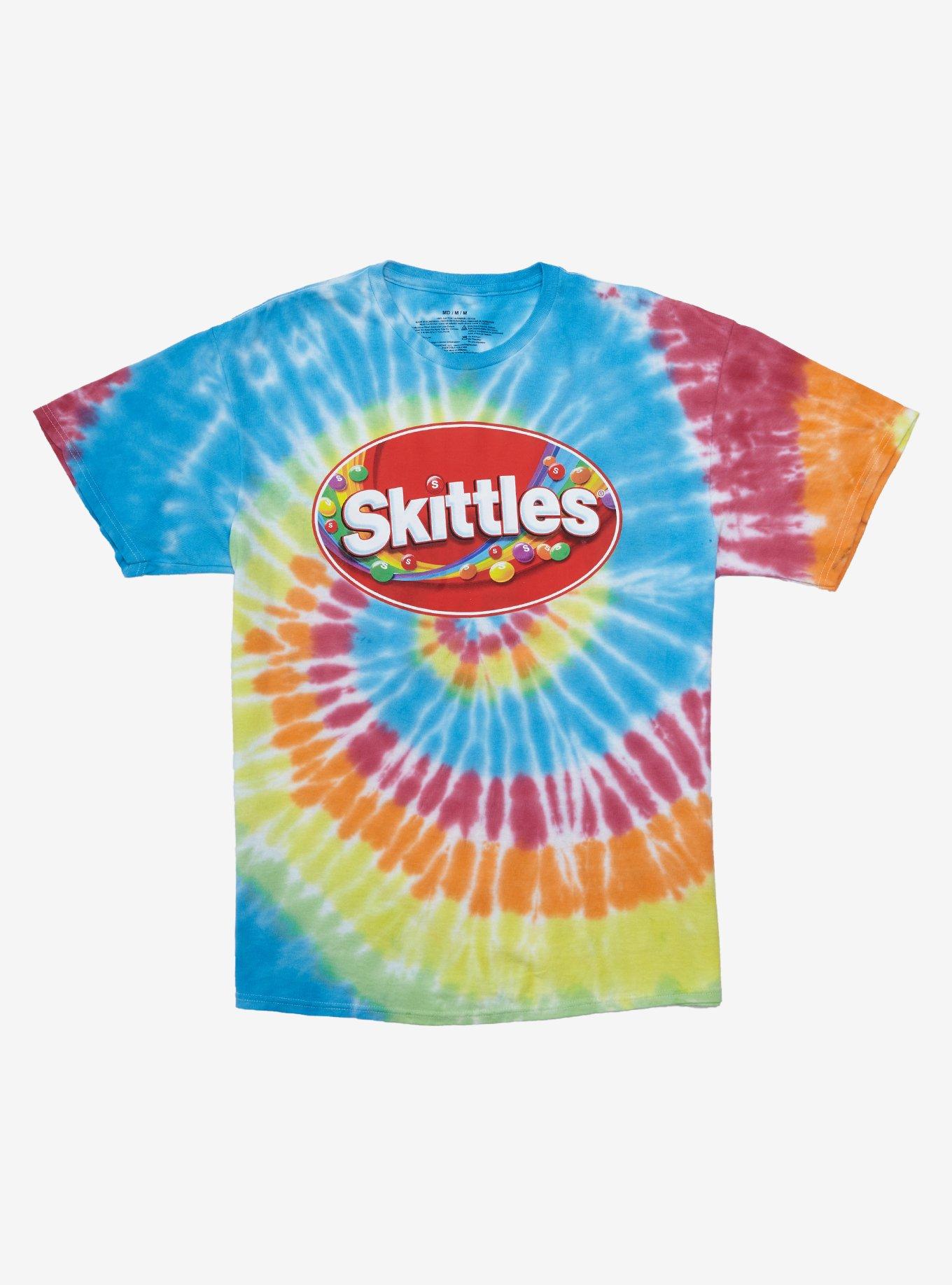 Skittles Logo Tie Dye T Shirt