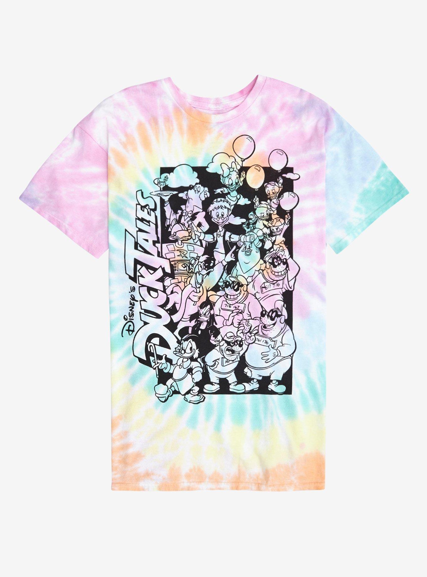 Disney DuckTales Group Tie-Dye T-Shirt, MULTI, hi-res