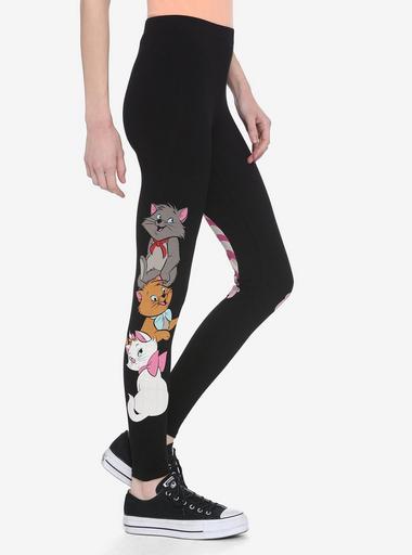 Disney The Aristocats Music Cats Leggings Plus Size