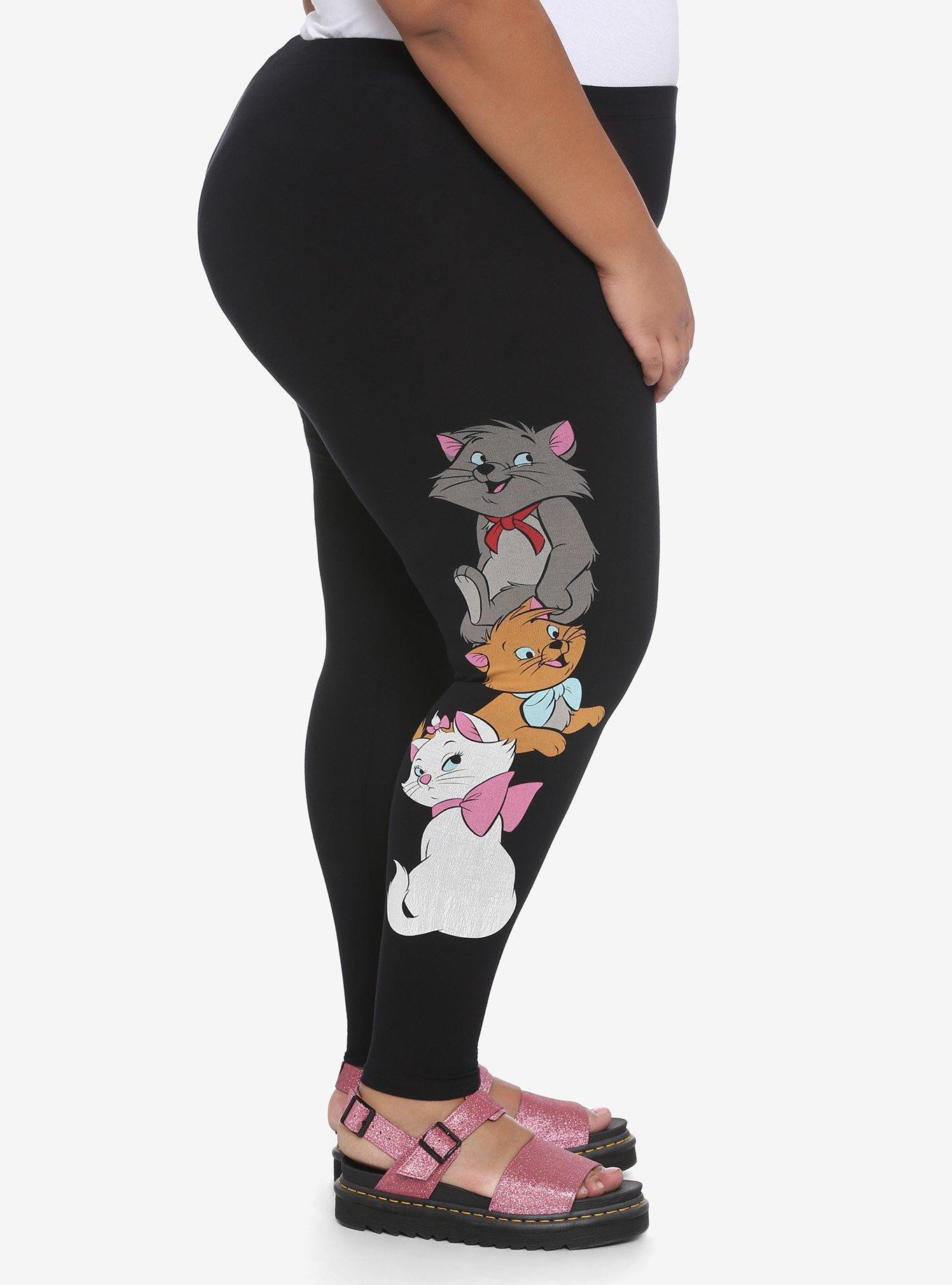 Disney The Aristocats Music Cats Leggings Plus Size