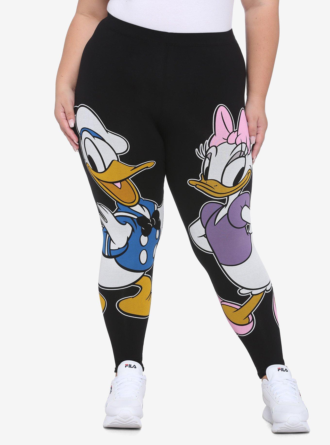 Disney Donald Duck & Daisy Duck Leggings Plus Size, MULTI, hi-res