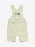 Our Universe Disney Tangled Pascal Striped Infant Overall - BoxLunch Exclusive, GREY, hi-res