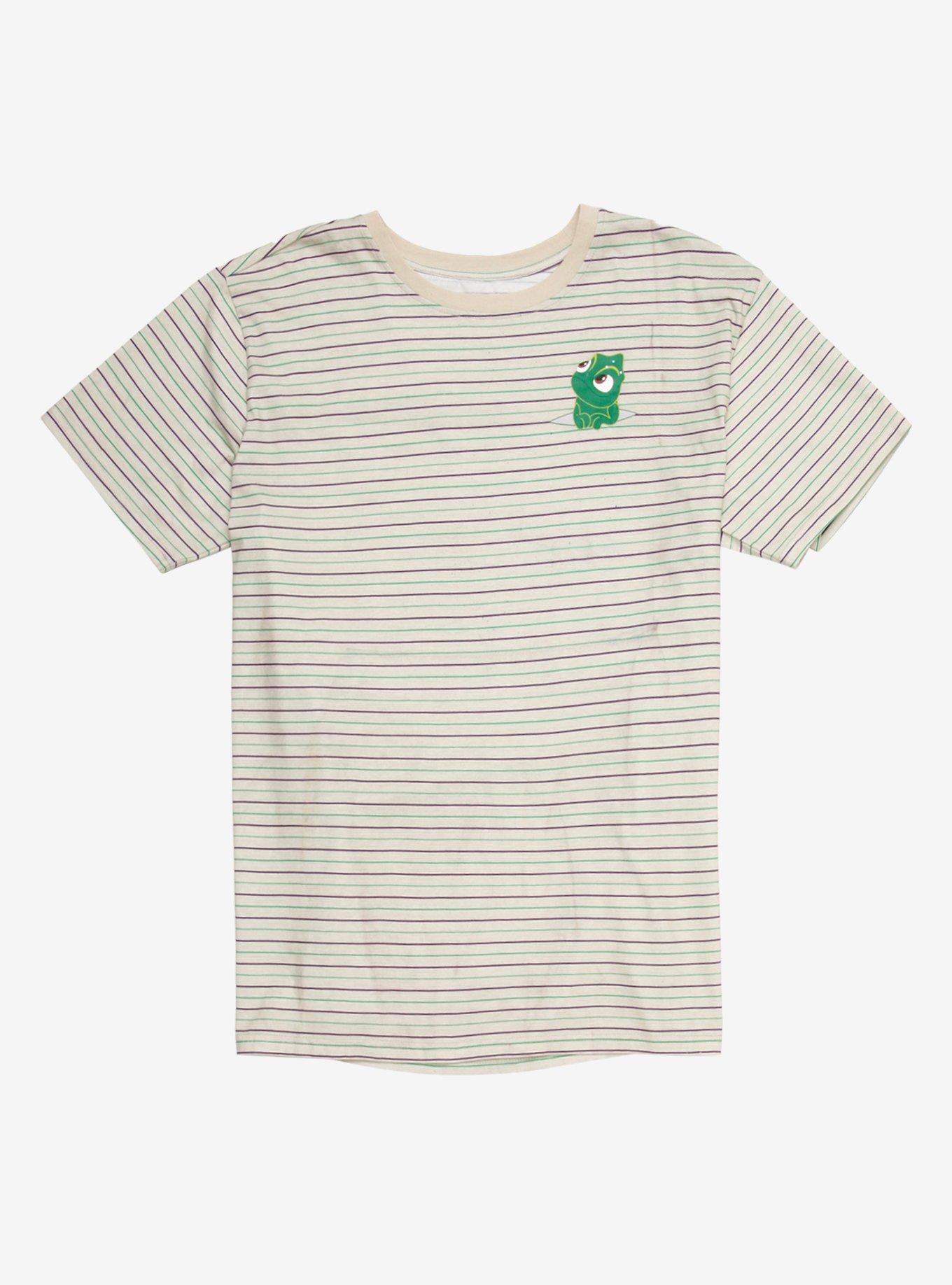 Our Universe Disney Tangled Pascal Striped T-Shirt - BoxLunch Exclusive ...