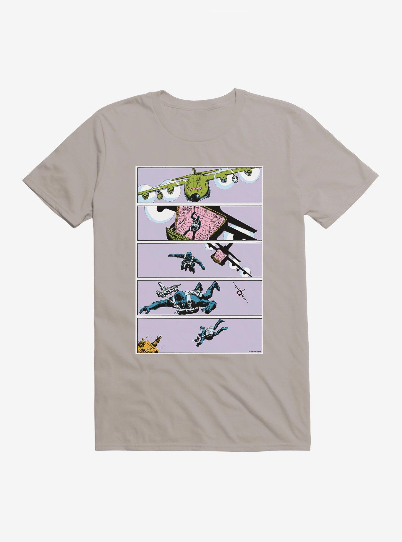 G.I. Joe Comic Page T-Shirt, LIGHT GREY, hi-res