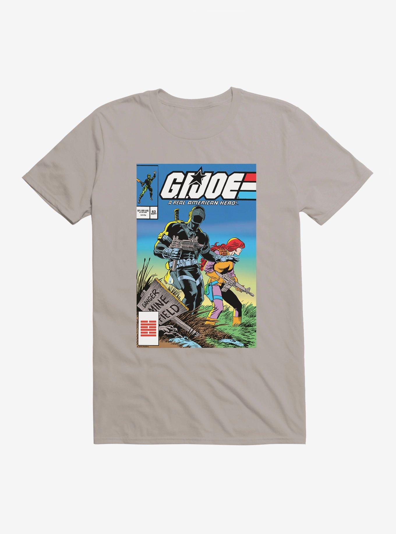 G.I. Joe Comic Snake Eyes T-Shirt, LIGHT GREY, hi-res