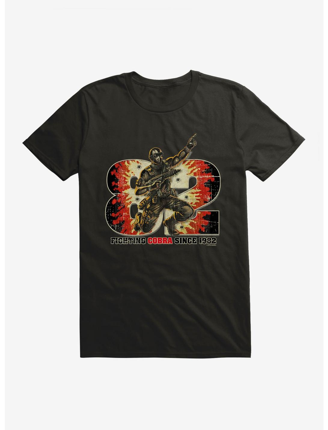 G.I. Joe Snake Fighting T-Shirt, BLACK, hi-res