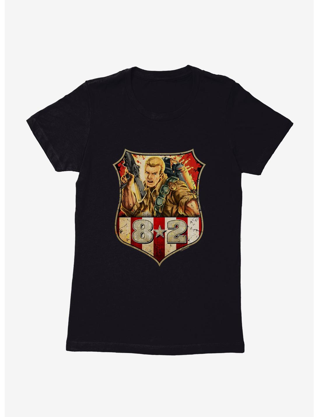 G.I. Joe Shield Womens T-Shirt, BLACK, hi-res