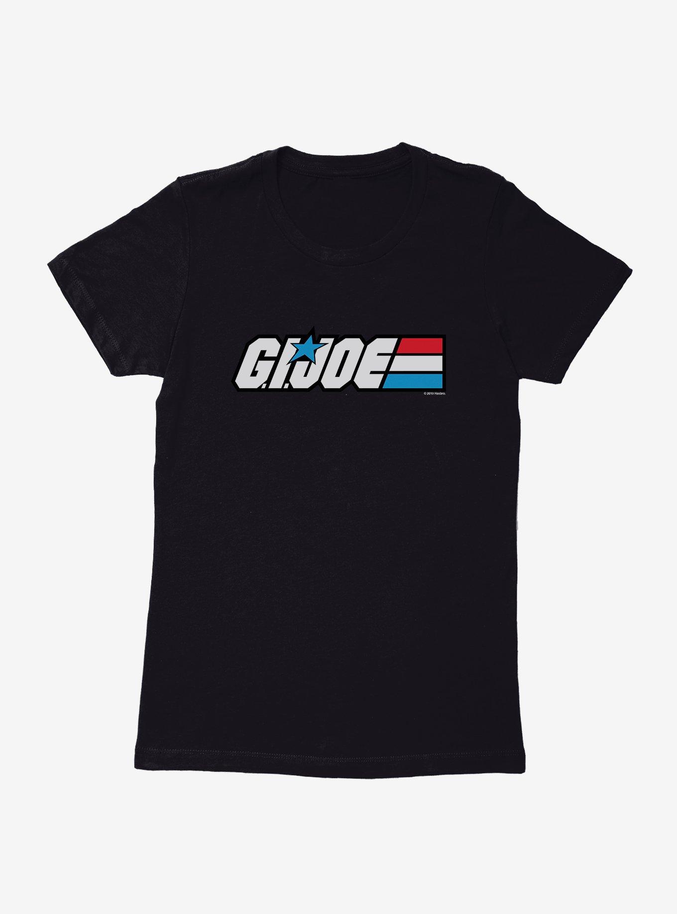 G.I. Joe Logo Womens T-Shirt, BLACK, hi-res