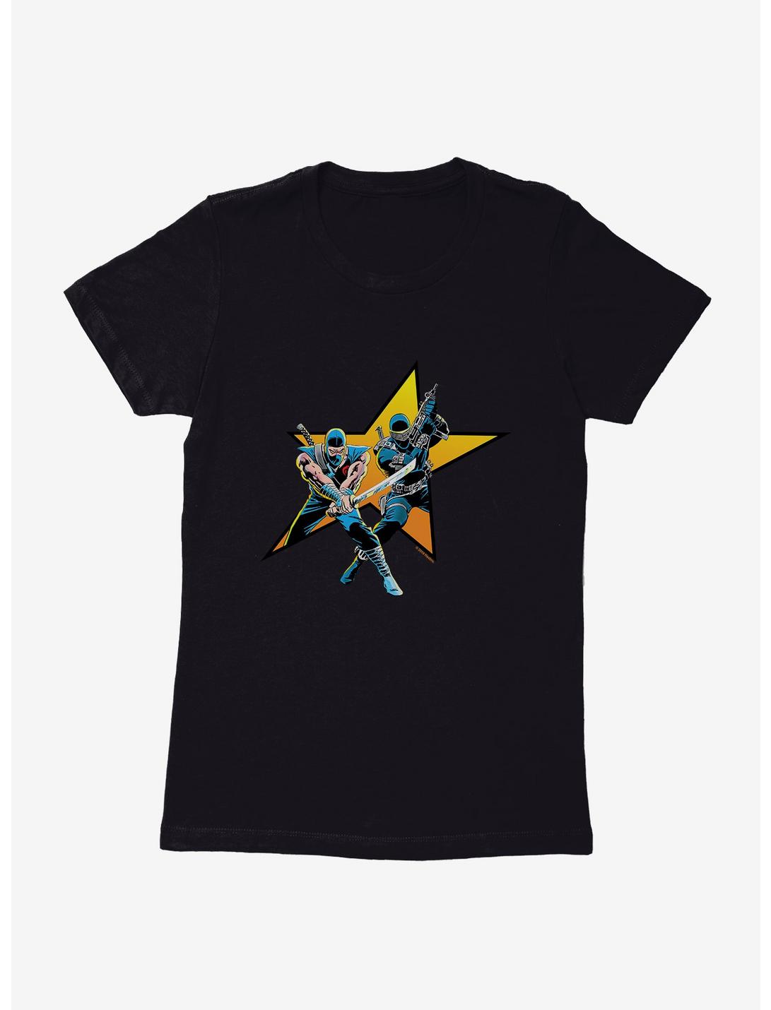 G.I. Joe Snake Star Womens T-Shirt, BLACK, hi-res