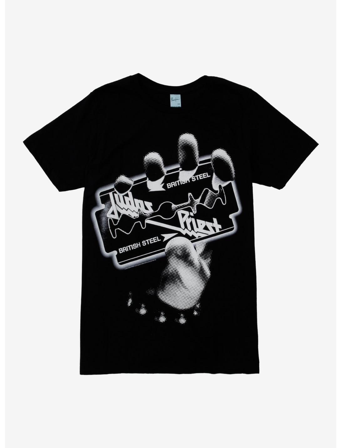 Judas Priest British Steel T-Shirt, BLACK, hi-res