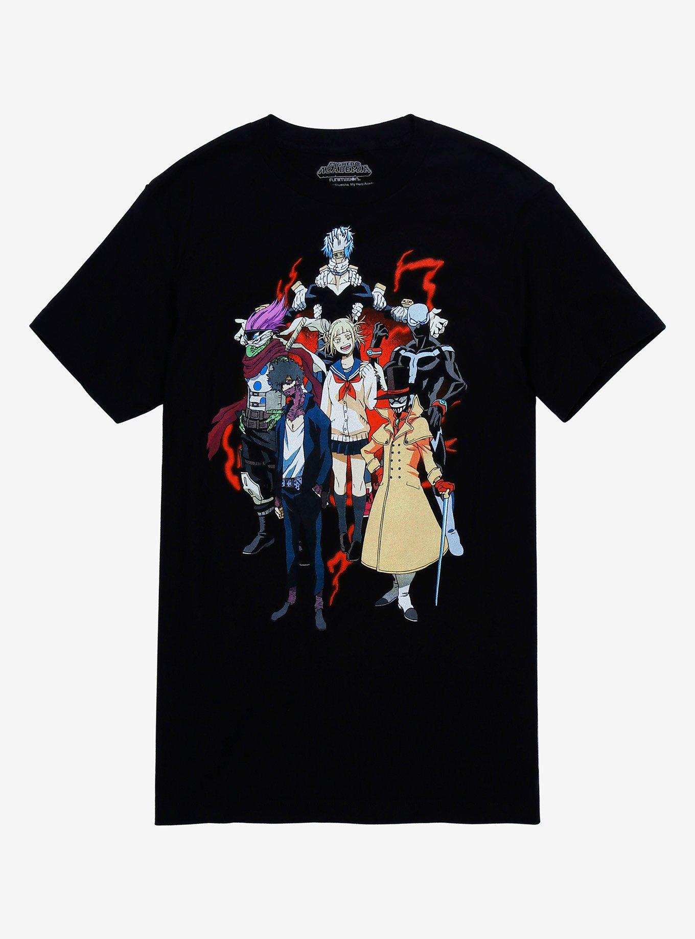 My Hero Academia Villain Group T-Shirt, MULTI, hi-res