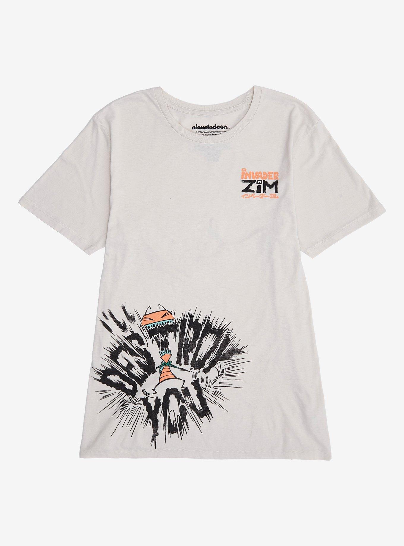 Invader Zim Destroy You T-Shirt, MULTI, hi-res