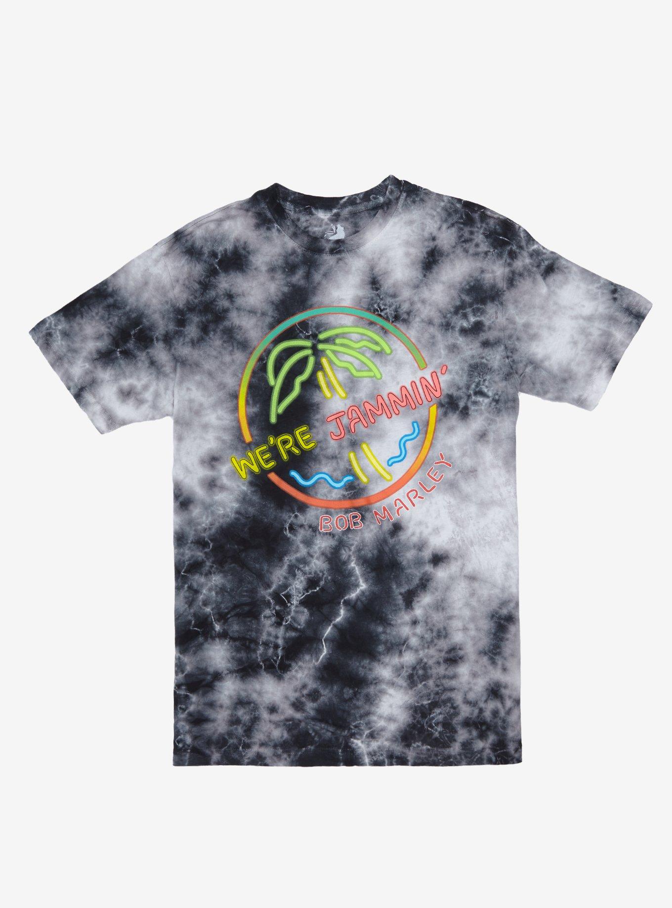 Bob Marley Jammin' Tie-Dye T-Shirt, MULTI, hi-res