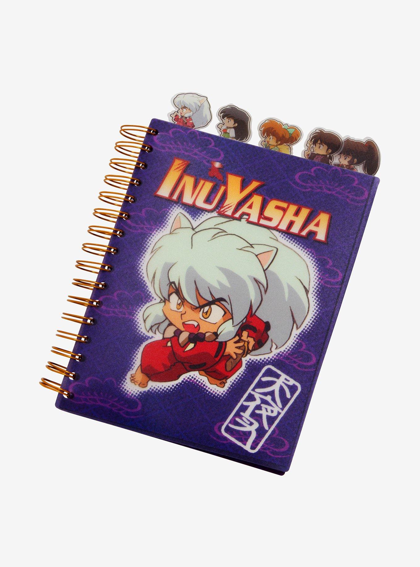 Inuyasha Chibi Characters Tabbed Journal, , hi-res