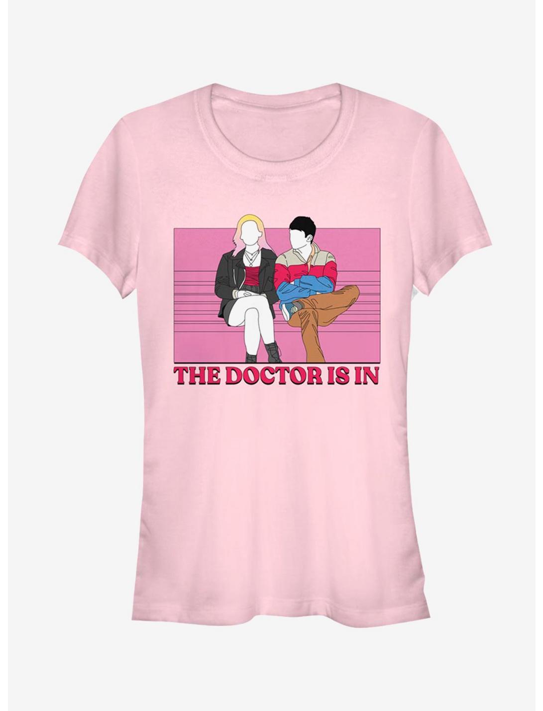 Sex Education Doctor Is In Girls T-Shirt, LIGHT PINK, hi-res