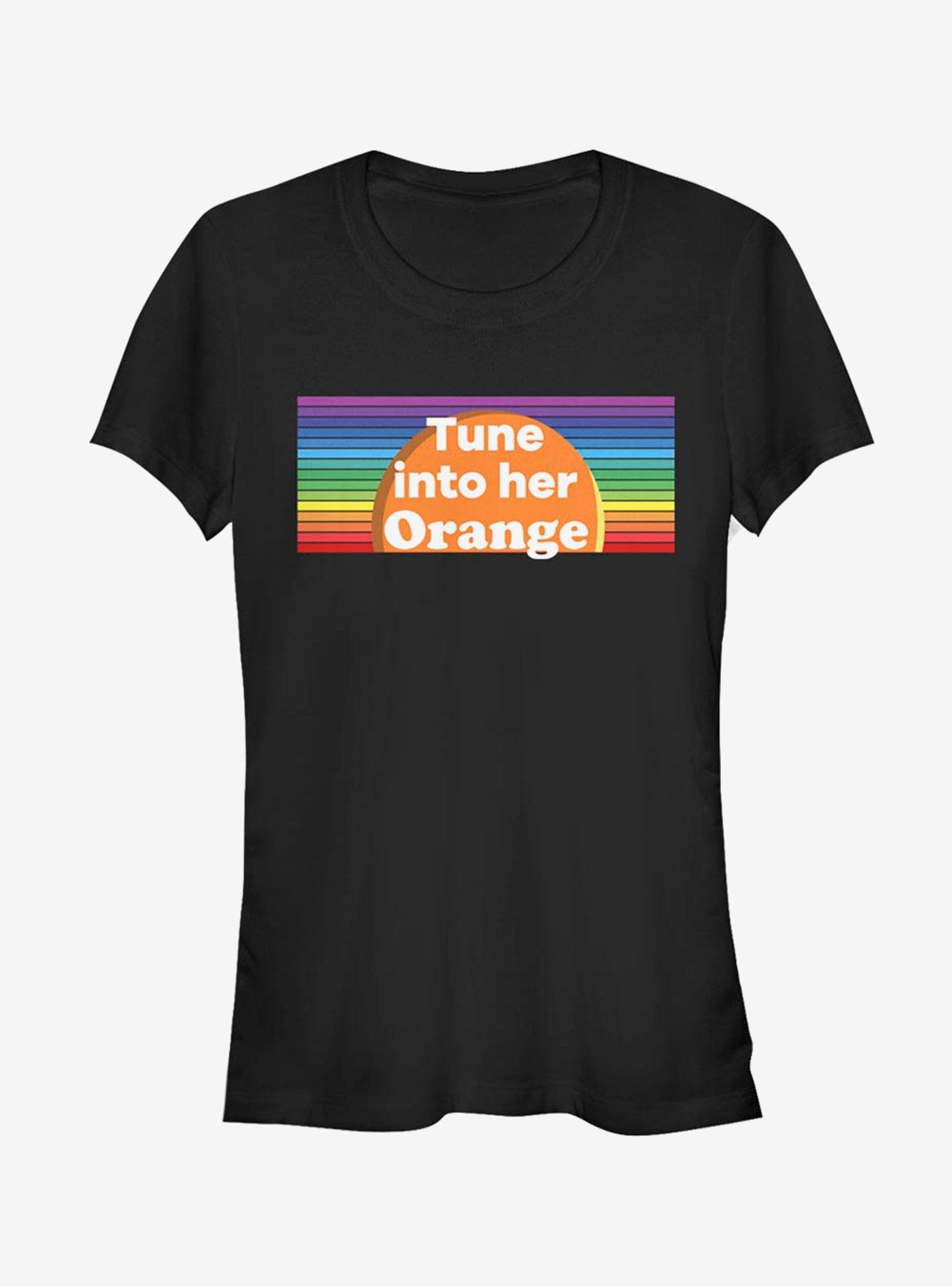Sex Education Orange Tune Girls T-Shirt, BLACK, hi-res
