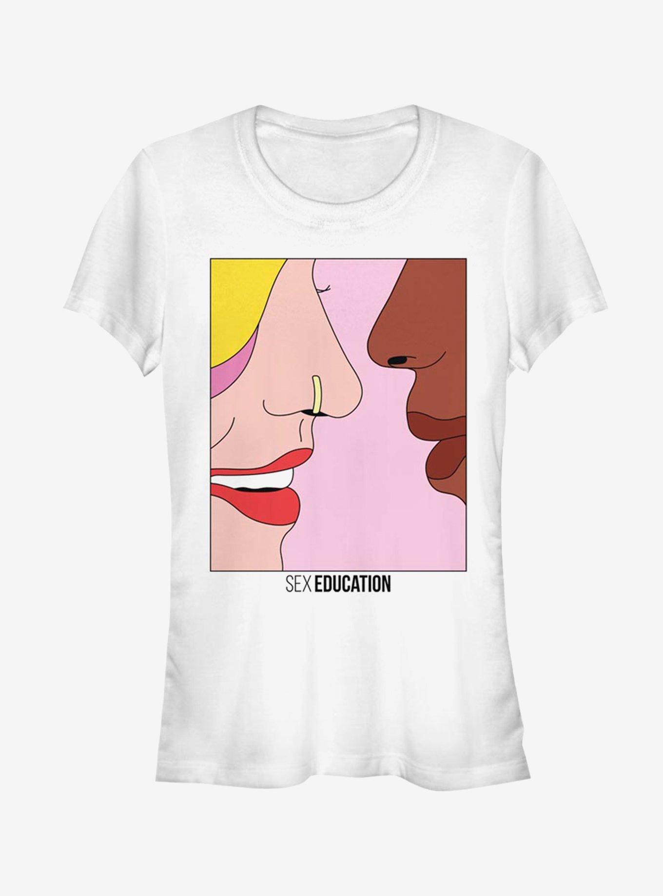 Sex Education Whisper Girls T-Shirt, WHITE, hi-res