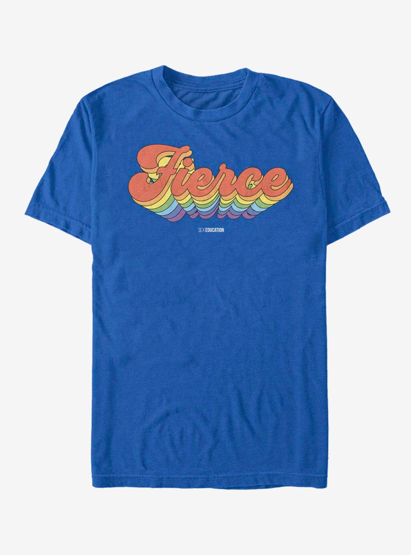 Sex Education Fierce T-Shirt - BLUE | Hot Topic