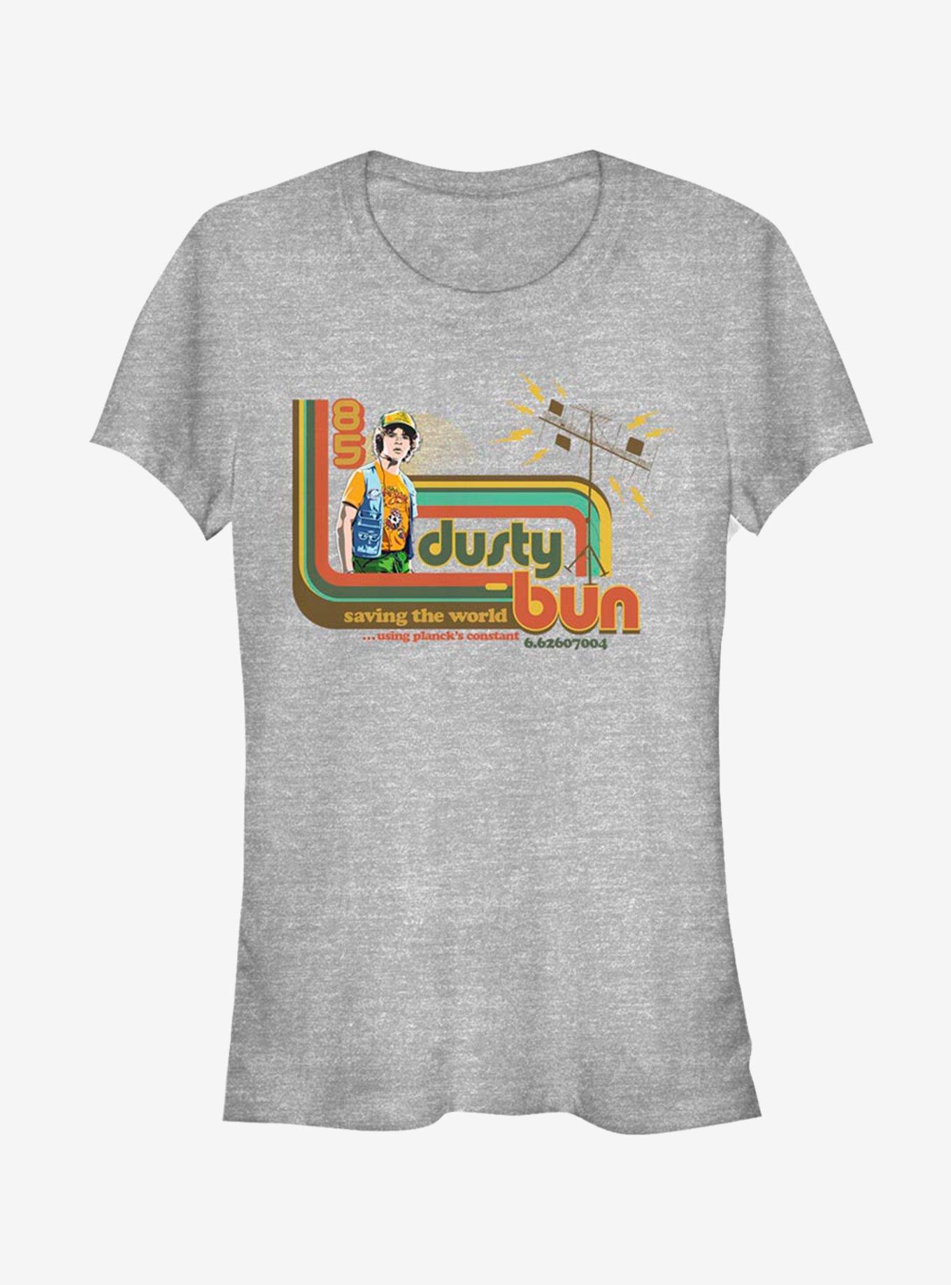 Stranger Things Dusty Bun Girls T-Shirt, ATH HTR, hi-res