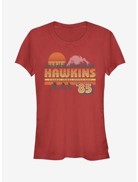 Stranger Things Hawkins Vintage Sunsnet Girls T-Shirt, , hi-res