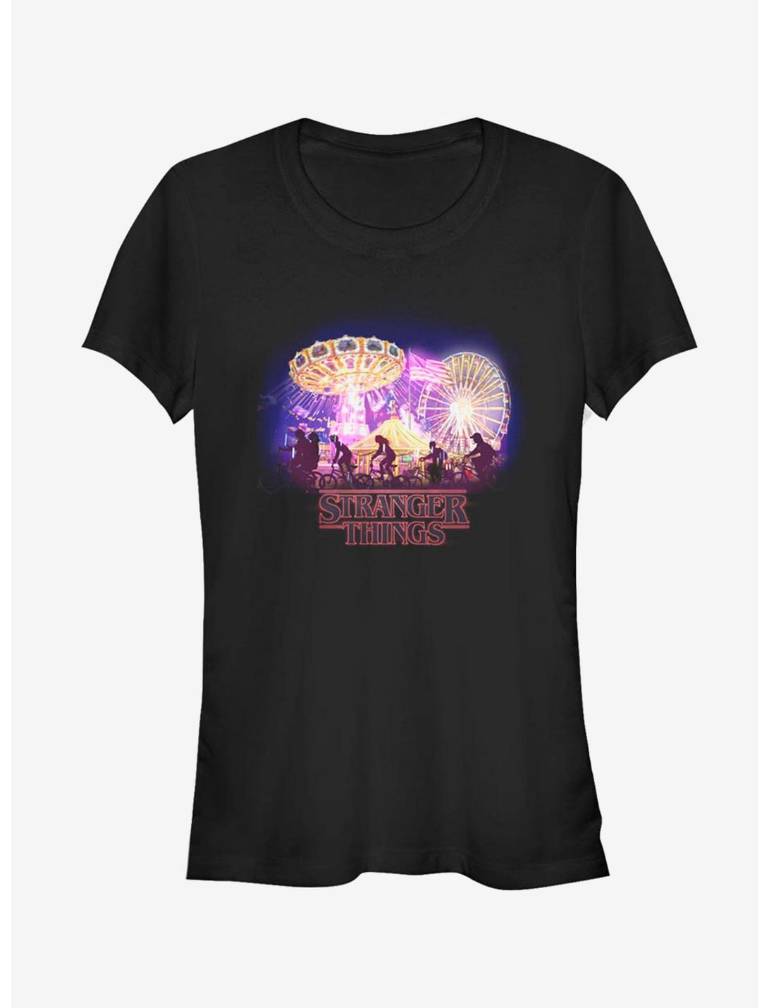 Stranger Things Stranger Circus Girls T-Shirt, BLACK, hi-res