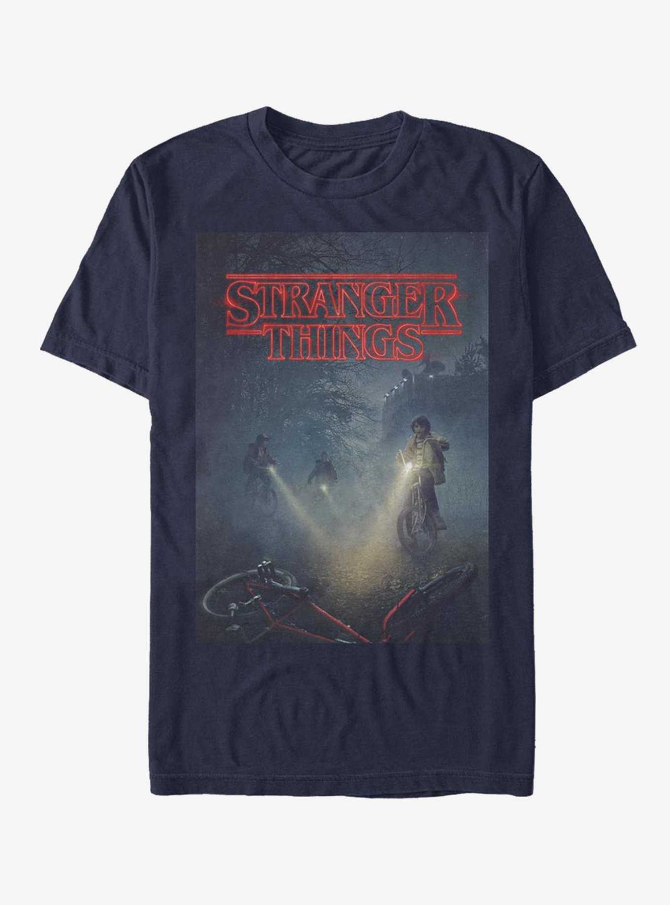 Stranger Things Will Missing Bike Poster T-Shirt, , hi-res
