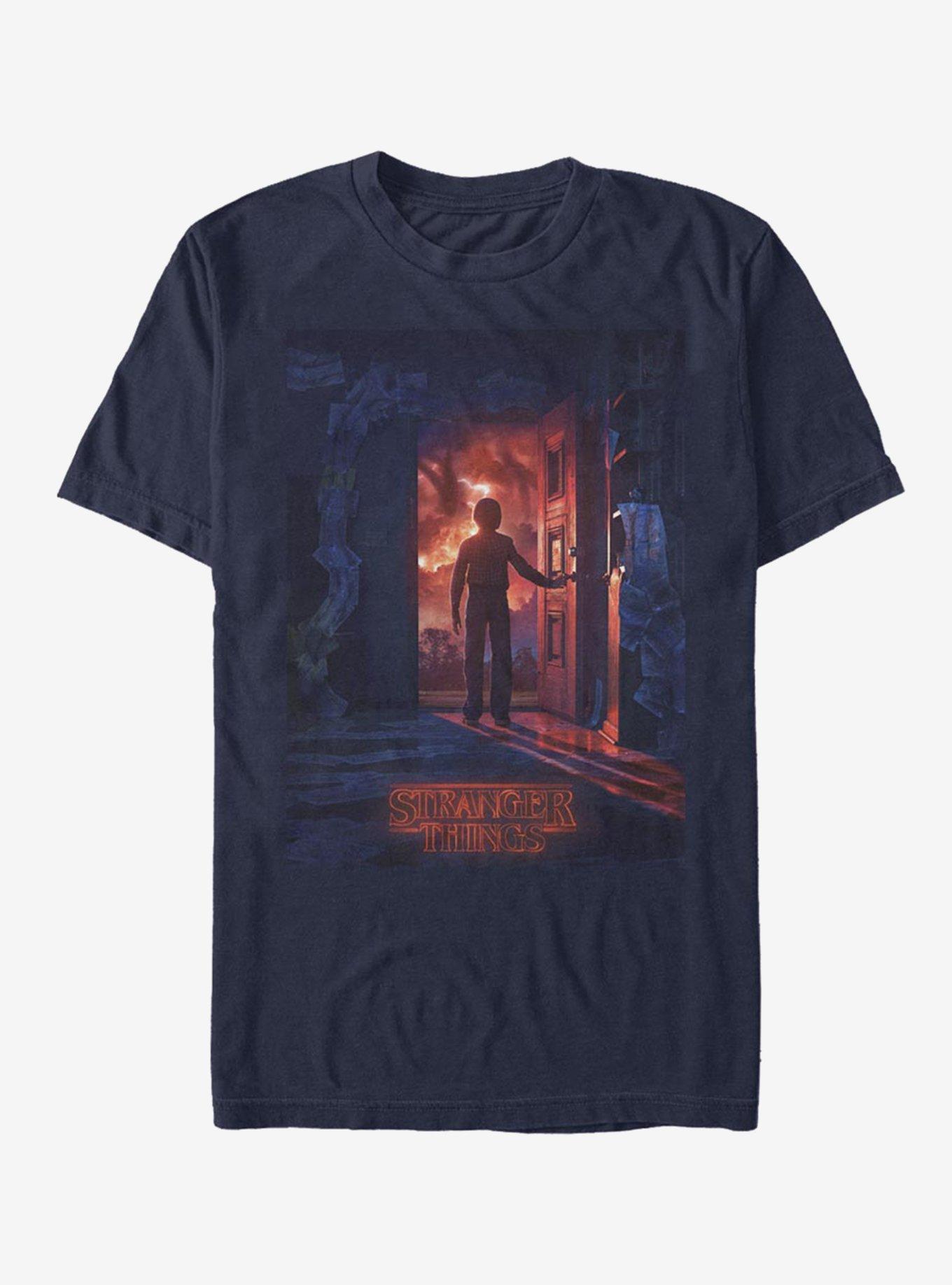 Stranger Things Will Open Door Poster T-Shirt, , hi-res