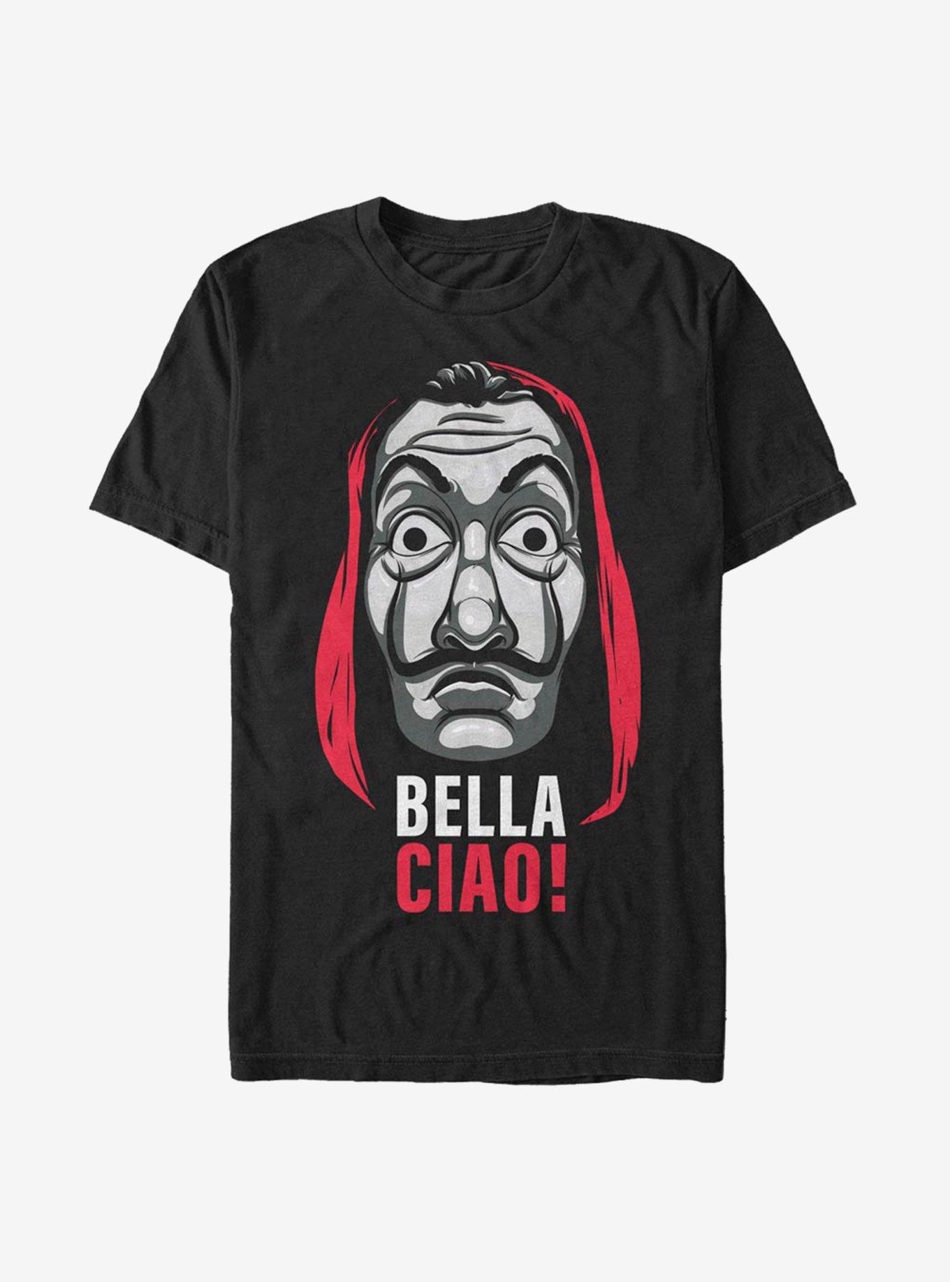 La Casa de Papel Bella Ciao Mask T-Shirt